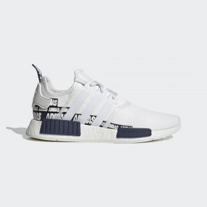 adidas NMD_R1 Crystal White / Crystal White / Collegiate Navy (FX6795)