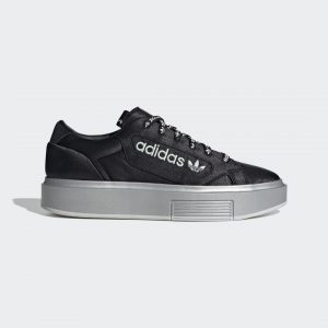 Adidas Sleek Super ‘Black’ Core Black/Silver Metallic/Dash Green (EG7881)