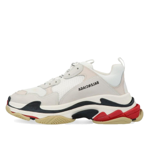 Balenciaga Triple S White Black Red