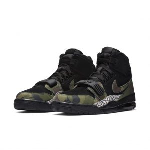 Jordan Legacy 312 Black Camo Green