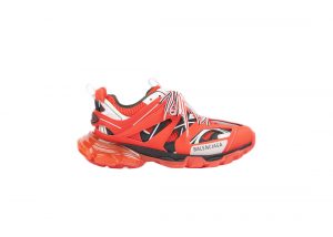 Balenciaga Track Clear Sole Red