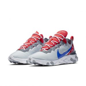 Nike React Element 55 Habanero Grey Game Royal (2019) (CD7340-001)