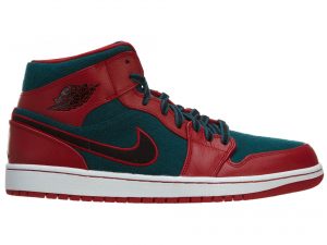 Air Jordan 1 Mid Gym Red Dark Sea (633206-608)