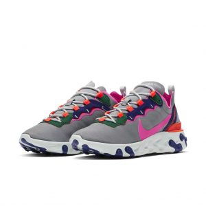 Nike Womens React Element 55 Wolf Grey (2019) (BQ2728-006)