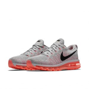 Nike Flyknit Air Max Violet Ash Hyper Orange (W)