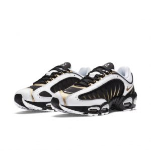 Nike Air Max Tailwind 4 Black Metallic Gold White (CT1284-001)