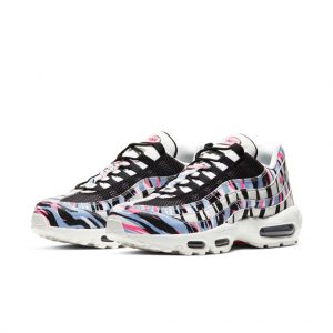 Nike Air Max 95 ‘South Korea’ White/Black/Royal Tint/Racer Pink (CW2359-100)
