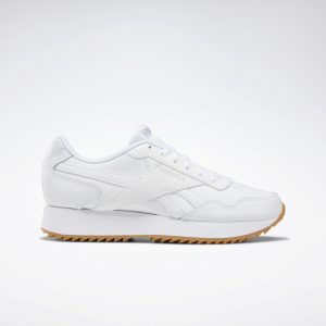 Reebok  Royal Glide Ripple Double Schoenen White / Steel / Gum