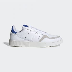 Adidas Supercourt ‘White Team Royal Blue’ Cloud White/Cloud White/Team Royal Blue (EF5885)