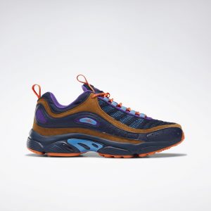 Reebok Daytona DMX II Schoenen Wild Brown / Regal Purple / Fiery Orange