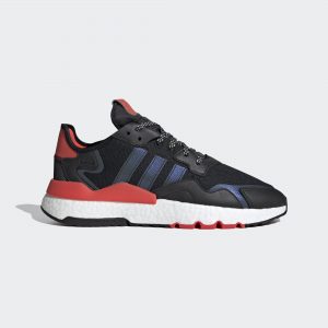 Adidas Nite Jogger ‘Black Hi-Res Red’ Core Black/Cloud White/Hi-Res Red (EG6750)