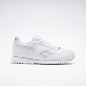 Reebok  Royal Glide Ripple Schoenen White / Pixel Pink / Silver Metallic