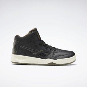 Reebok BB4500 Court Schoenen Black / Army Green / Chalk