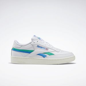 Reebok Club C Revenge Schoenen White / Horizon Blue / Court Green