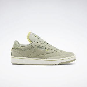 Reebok Club C Revenge Schoenen Mystic Grey / Chalk / Chartreuse