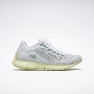 Reebok Zig Kinetica Schoenen White / Lemon Glow / Green Slate