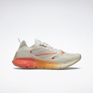 Reebok Zig Kinetica Horizon Schoenen Alabaster / Utility Beige / Carotene