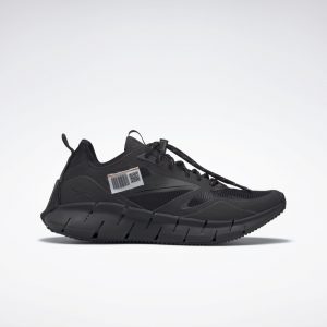 Reebok Zig Kinetica Horizon Schoenen Black / True Grey 8 / High Vis Orange