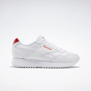 Reebok  Royal Glide Ripple Double Schoenen White / Instinct Red / White