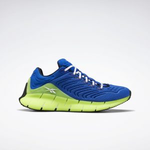 Reebok Zig Kinetica Schoenen Humble Blue / Solar Yellow / White