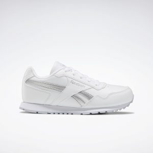 Reebok  Royal Glide White / Silver Metallic / White
