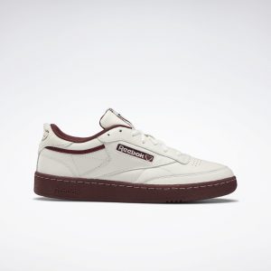 Reebok CLUB C 85 Chalk / Merlot / Chalk