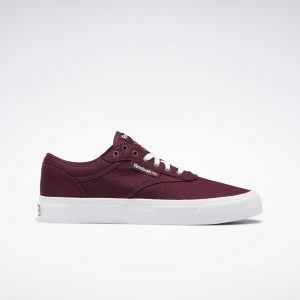 Reebok Club C Vulcanised Schoenen Maroon / White / Reebok Rubber Gum-05