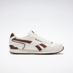 Reebok  Royal Glide Ripple Clip Chalk / Collegiate Burgundy / Chalk