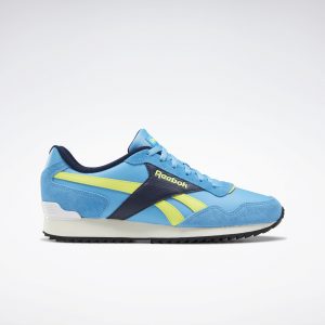 Reebok  Royal Glide Ripple Clip Radiant Aqua / Vector Navy / Yellow Flare