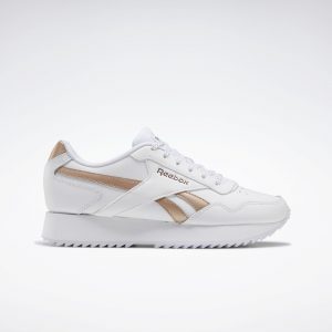 Reebok  Royal Glide Ripple Double Schoenen White / Rose Gold / White