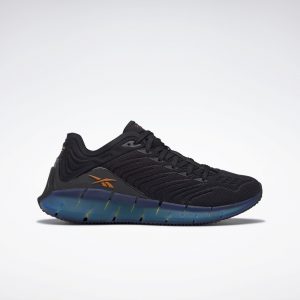 Reebok Zig Kinetica Schoenen Black / Vector Blue / Chartreuse