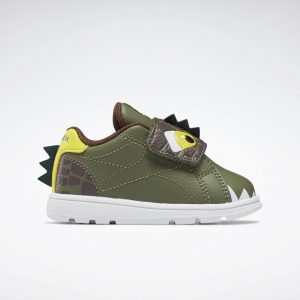 Reebok  Royal Complete CLN 2 Schoenen HunterÂGreen / Brush Brown / Alert Yellow
