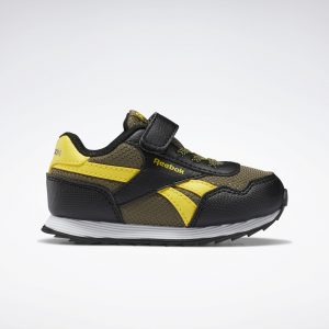 Reebok  Royal Classic Jogger 3 Schoenen Army Green / Black / Alert Yellow