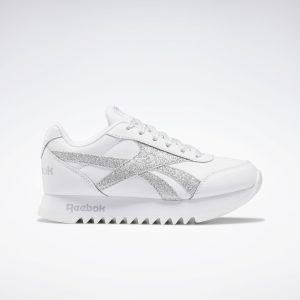 Reebok Royal Classic Jogger 2 Platformschoenen White / Silver Metallic / White