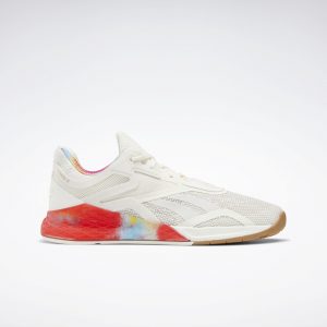 Reebok Nano X Pride Schoenen Chalk / White / Reebok Rubber Gum-04