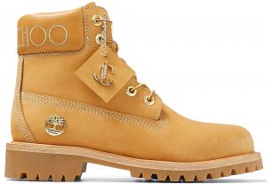 Timberland 6″ Jimmy Choo Premium Wheat Gold Glitter (W) (TB0A2EUZ2311)