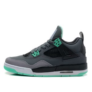 Air Jordan 4 Retro Dark Grey Green Glow (308497-033)