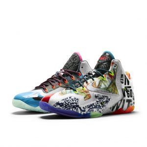 Nike LeBron 11 Premium What The LeBron (650884-400)