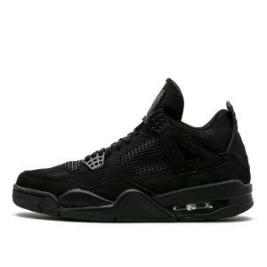 Air Jordan 4 Retro ‘Black Cat’ 2006 Black/Black/Light Graphite (308497-002)