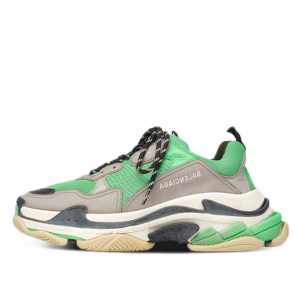 Balenciaga Triple S Green Grey