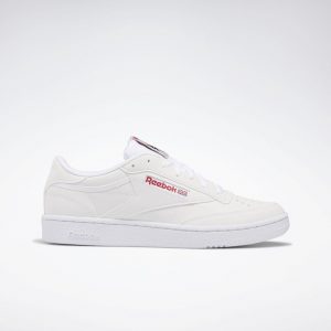 Reebok Club C 85 MU White / Skull Grey / Red (DV7240)