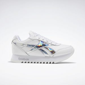 Reebok Royal Classic Jogger Platform 2 Schoenen White / Silver Metallic / White