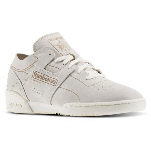 Reebok Workout Low Clean Homage Classic White/Urban Grey (Other Brands Reebok)