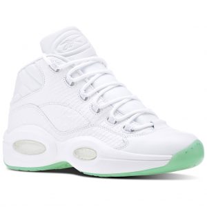 Reebok Question Mid White Mint Glow White/Mint Glow (Other Brands Reebok)