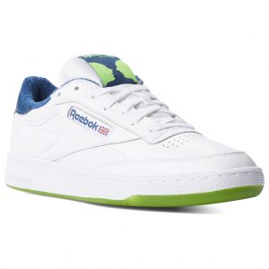 Reebok Club C 85 Bronze Bronze/Noble Blue-Sushi Green (Other Brands Reebok)