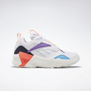 Reebok Aztrek Double White Grape Punch (W) White/Grape Punch-Teal Gem (Other Brands Other)