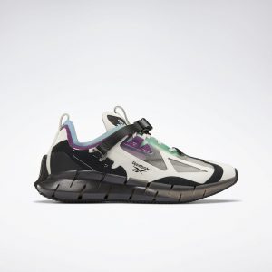 Reebok Zig Kinetica Concept Type 1 Grey Sand Stone/Black-Emerald-Grey (Other Brands Reebok)