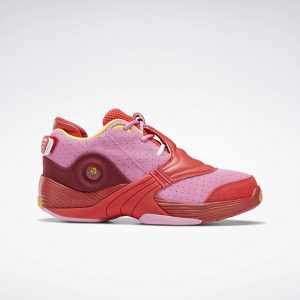 Reebok Answer 5 BBC Ice Cream Red Cool Cherry Tomato/Posh Pink-Stinger Yellow (Other Brands Other)