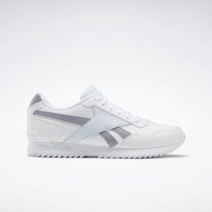 Reebok Royal Glide Ripple Clip Schoenen White / Cool Shadow / Glass Blue