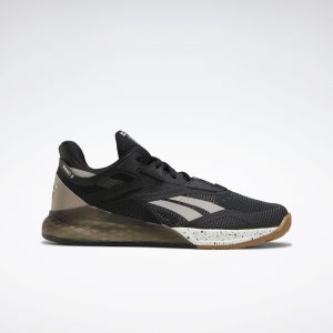 Reebok  Nano X Schoenen Black / Moondust Met. / Chalk